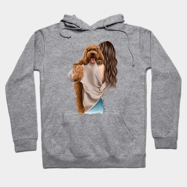 Doodle Cuddles Hoodie by elzafoucheartist